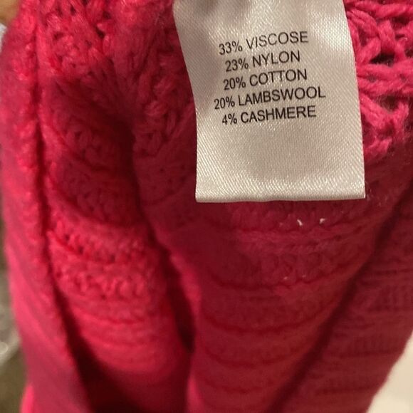 Pam and Gela Boxy Oversized Pink Cardigan Size M/L - Picture 6 of 7